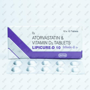 Lipicure D 10mg Tablet 10's