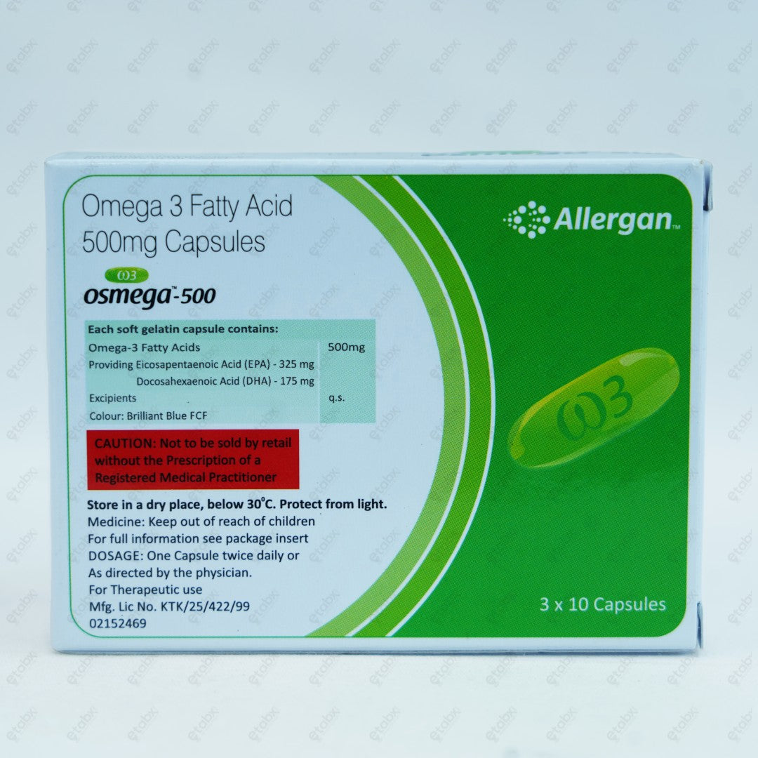 Osmega 500MG Capsules 30's