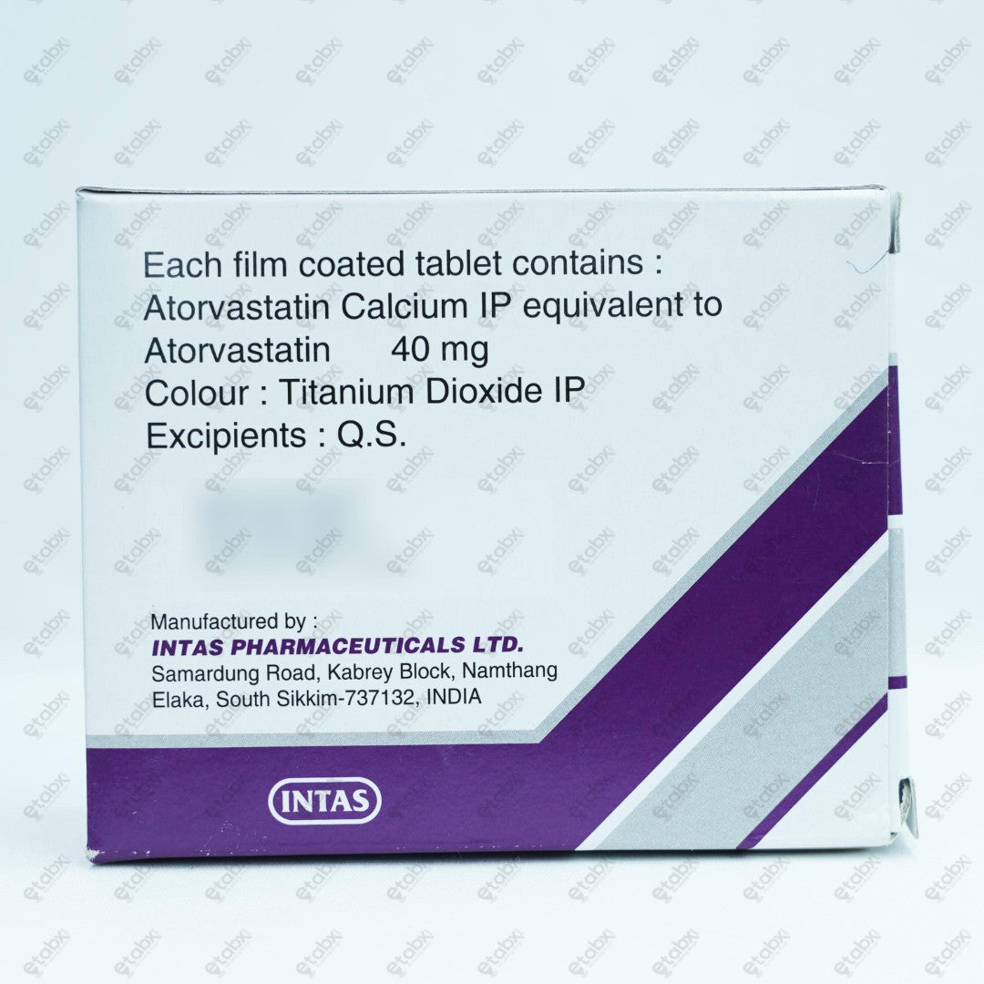 Lipicure 40mg Tablet 15s