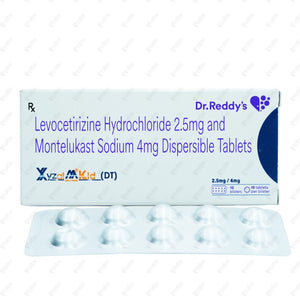 Xyzal M Kid DT Tablet 10's