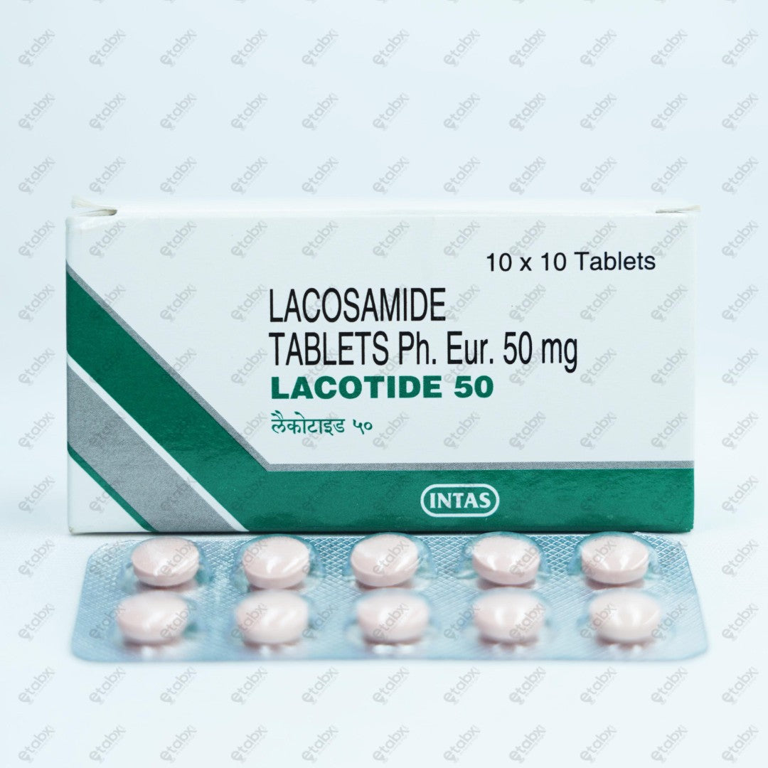 Lacotide 50mg Tablets 10's