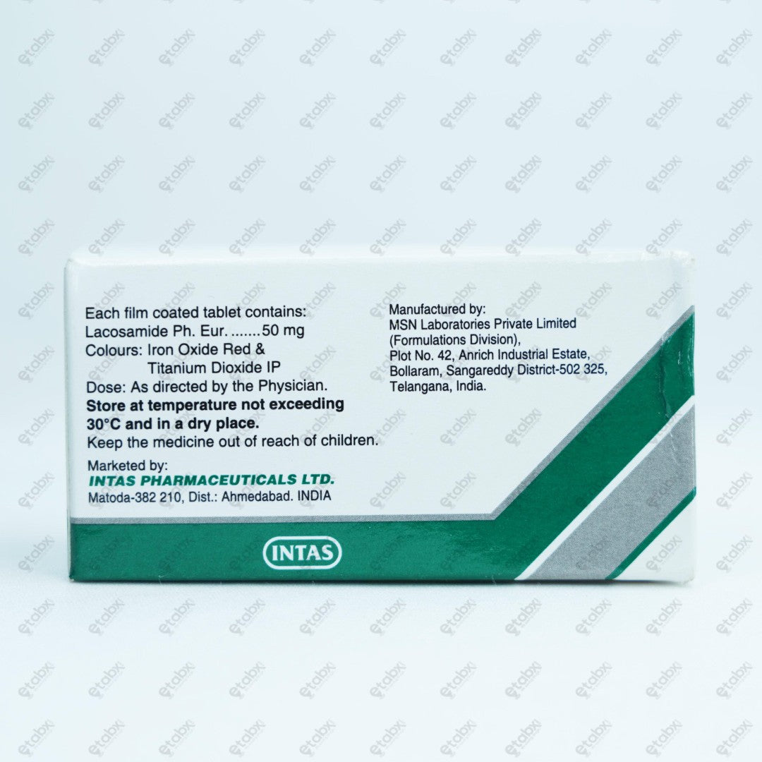 Lacotide 50mg Tablets 10's