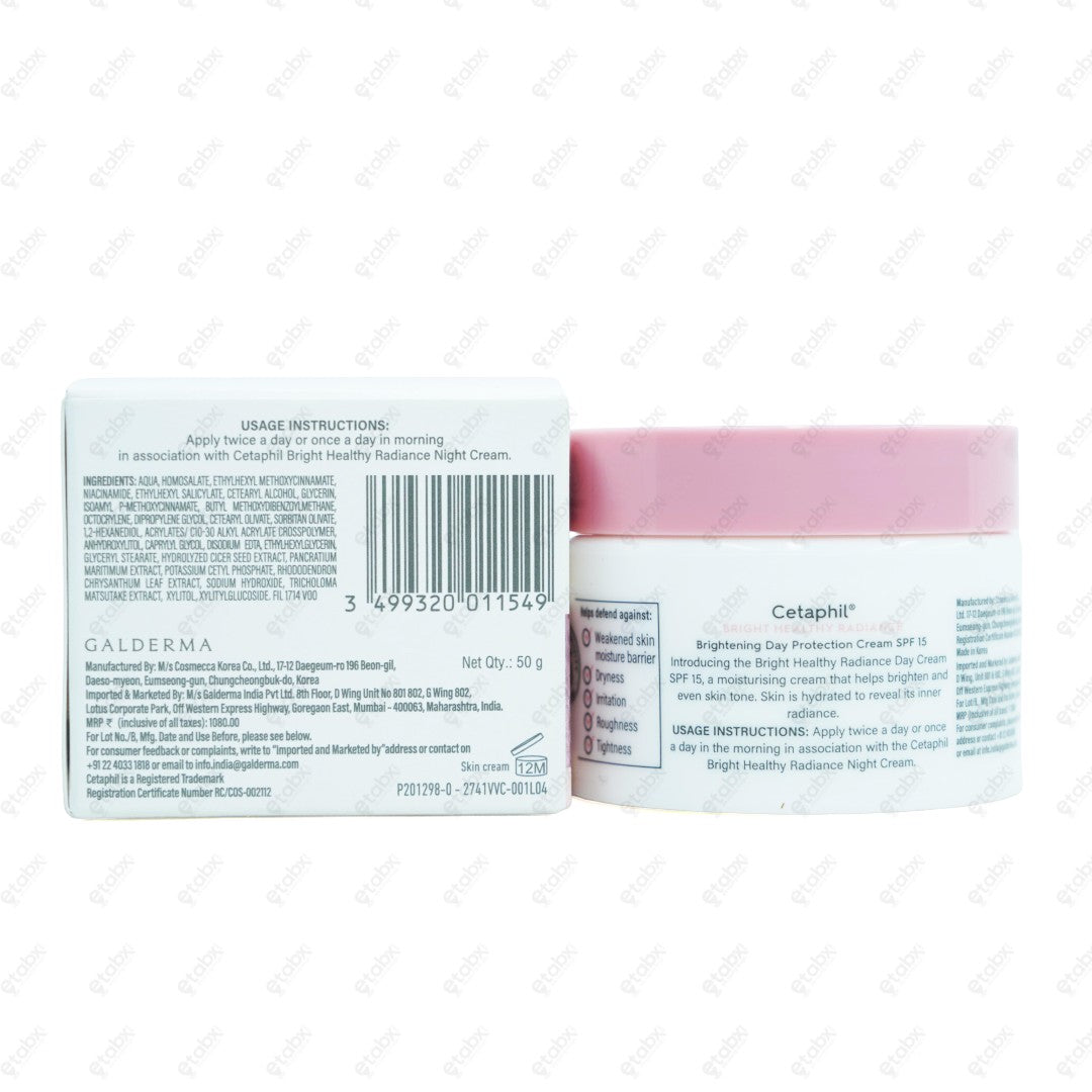 Cetaphil Bright Healthy Radiance Day Protection Cream SPF 15 50GM