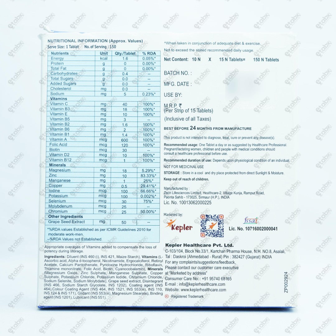 Moktel Tablet 15's