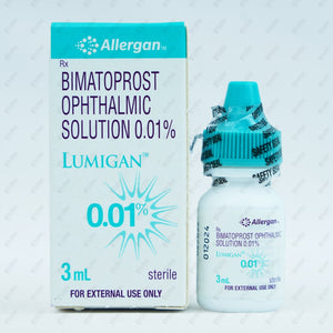 Lumigan 0.01% Ophthalmic Solution 3ml