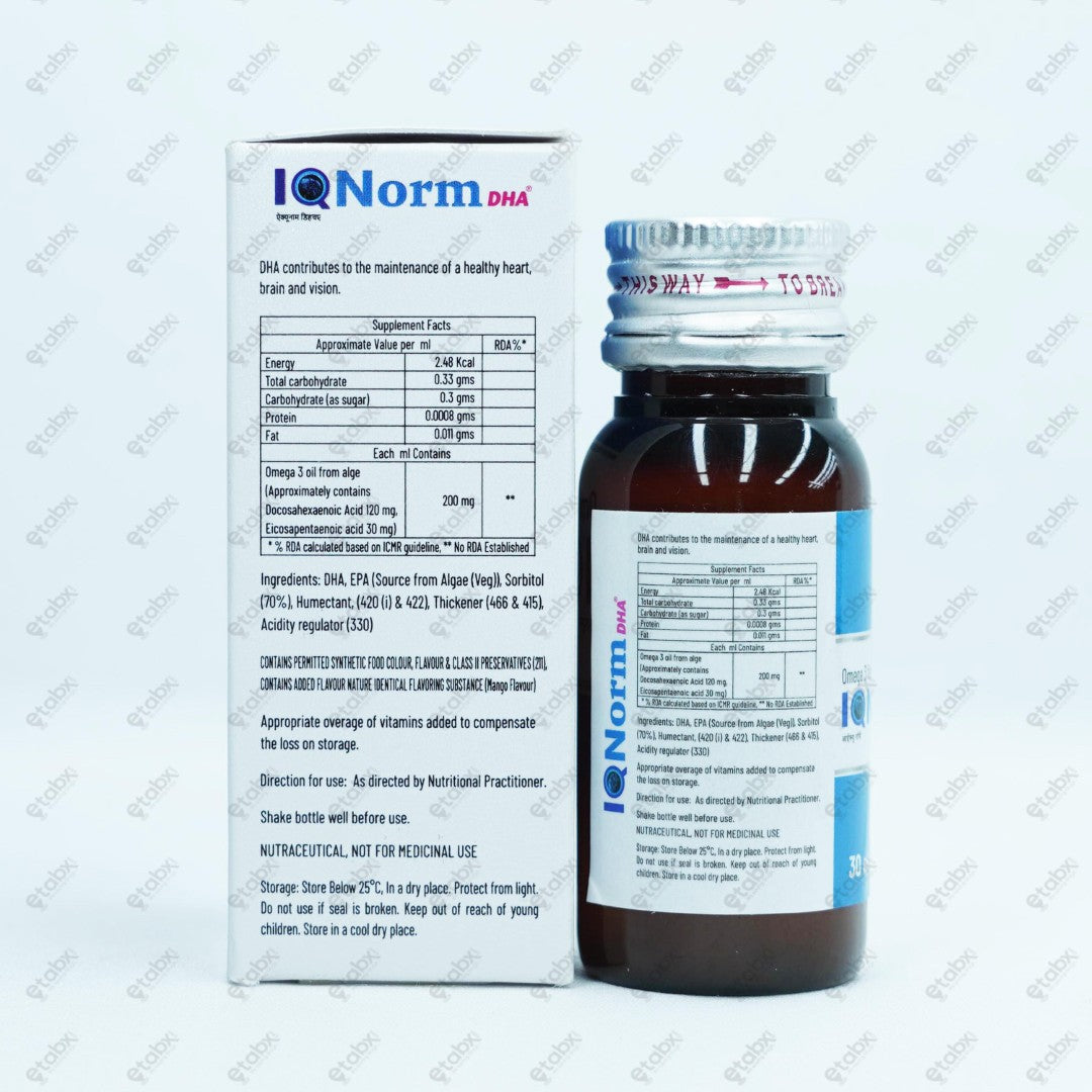 IQNorm DHA Drops 30ml