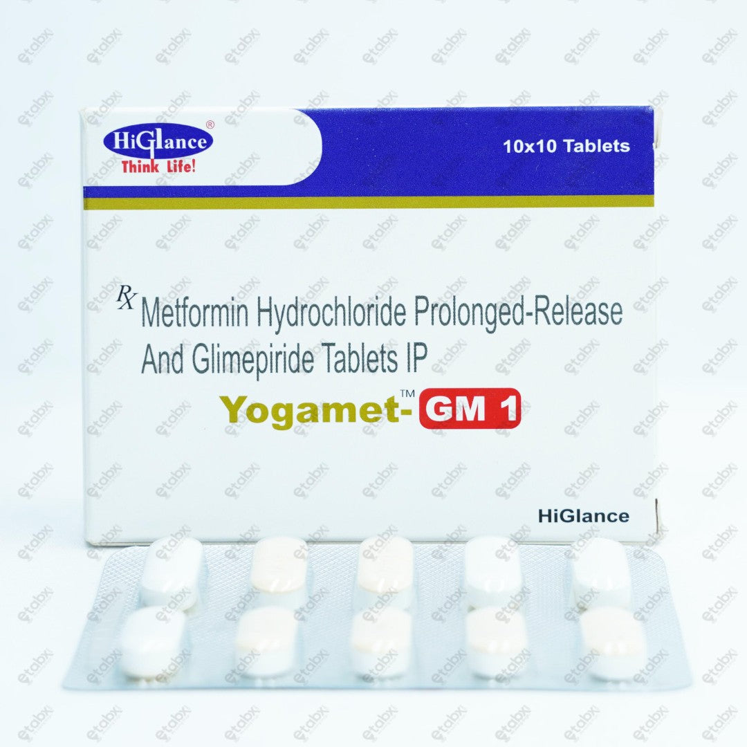YOGAMET GM 1 Tablets 10s