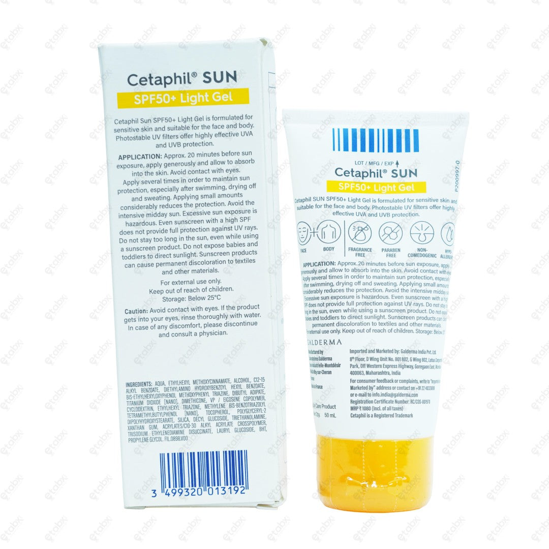 Cetaphil Sun SPF 50+ Gel 50ml