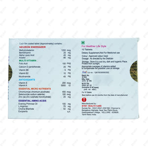 Braingates Forte Tablet 10's