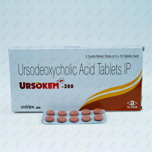 Ursokem 300mg Tablet 10's