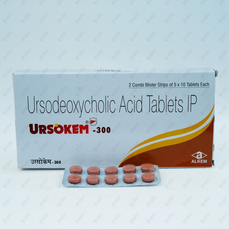 Ursokem 300mg Tablet 10's