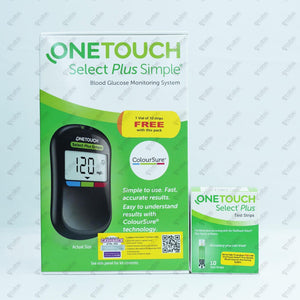 One Touch Select Plus Simple Glucometer 1's