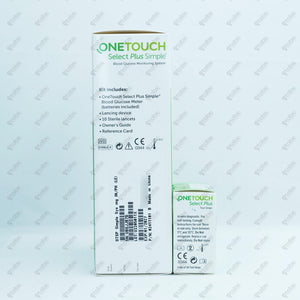 One Touch Select Plus Simple Glucometer 1's