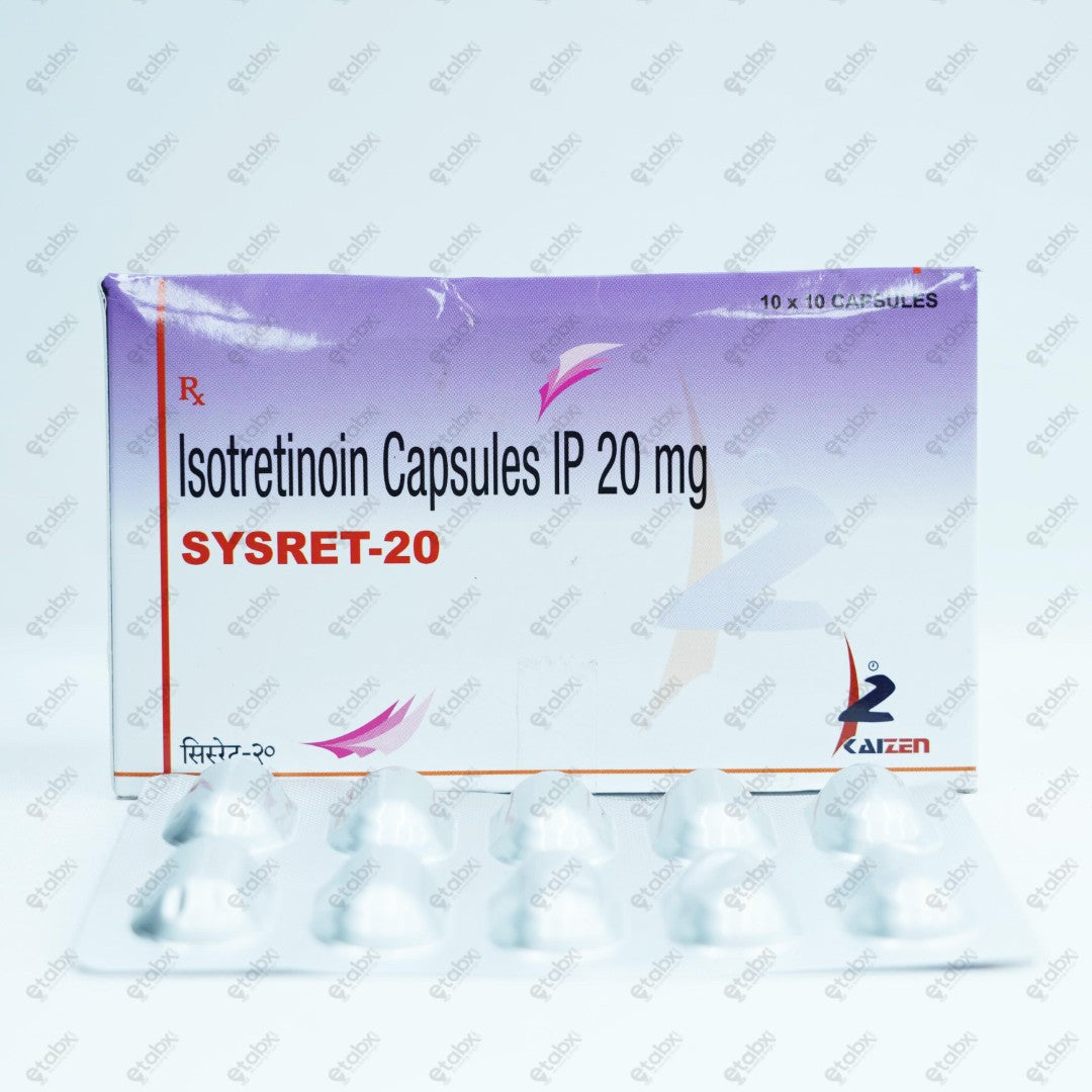 SYSRET 20mg Capsule 10's