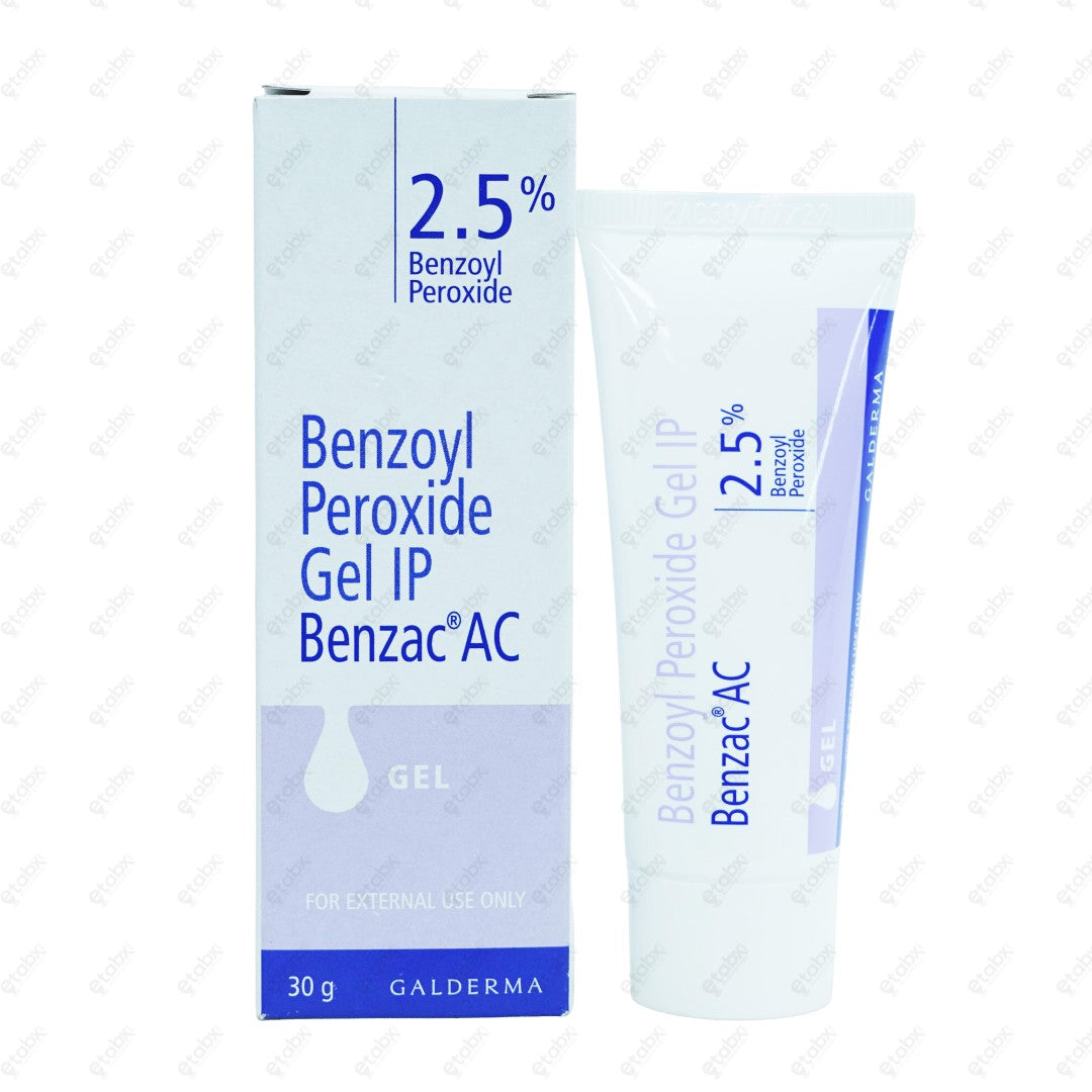 Benzac AC 2.5% Gel 30gm