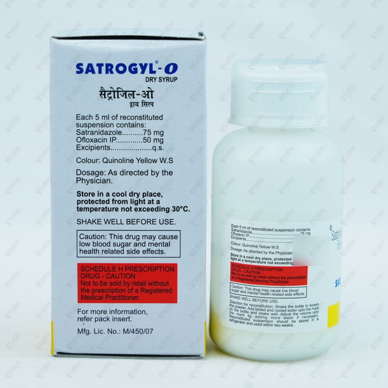 SATROGYL O Dry Syrup 60ml