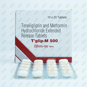 Tglip M 500 Tablet 20's