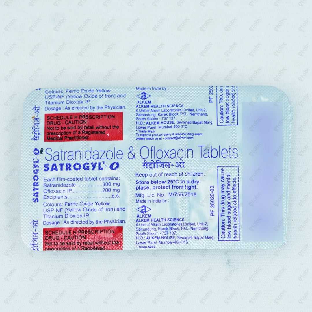 SATROGYL O Tablet