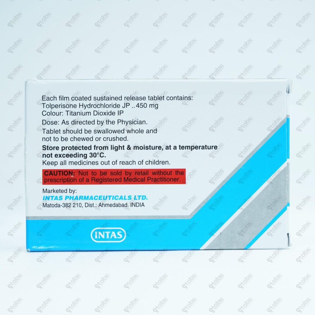 Tolperitas SR 450 Tablet 10's