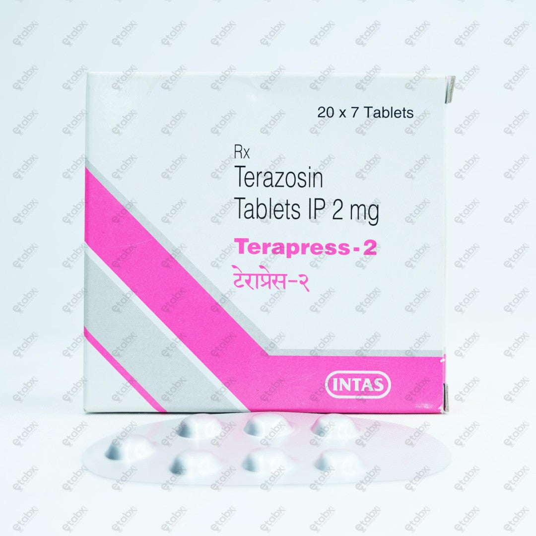 Terapress 2mg Tablet 7's