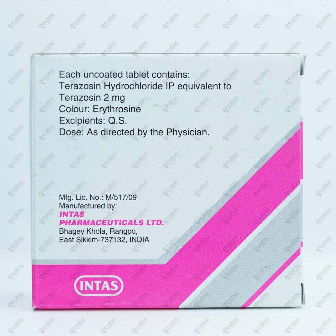 Terapress 2mg Tablet 7's