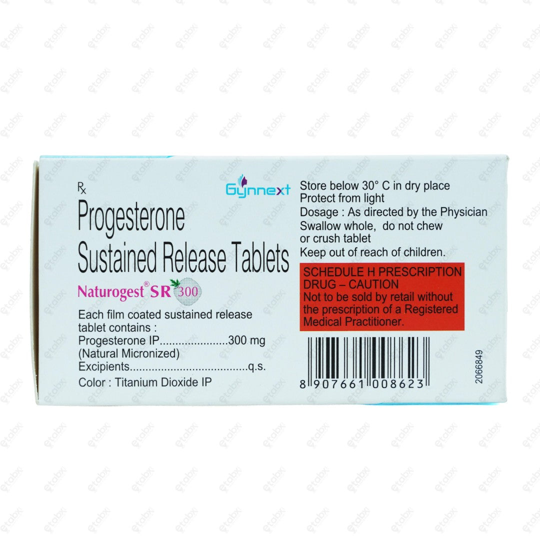Naturogest SR 300mg Tablet 10's