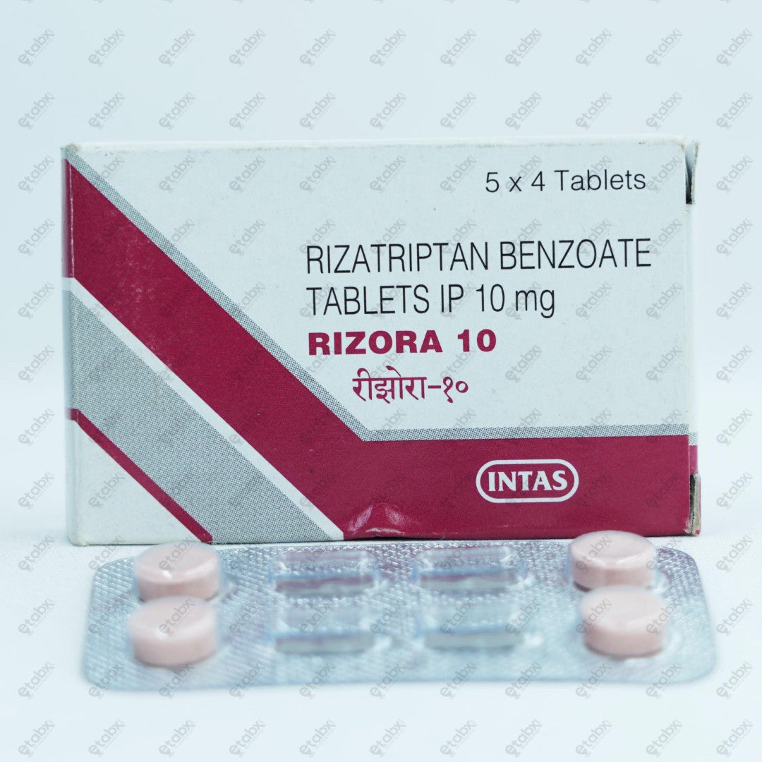RIZORA 10mg Tablet 4's