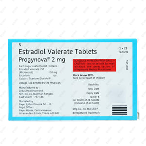 Progynova 2mg Tablet 28's