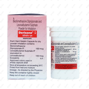 Derisone L Respicaps Capsules 30's