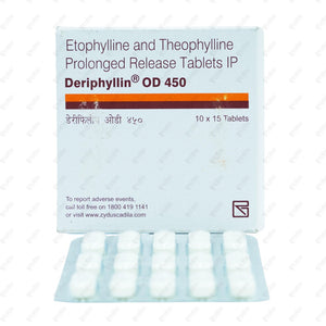 Deriphylin OD 450mg Tablet 15s