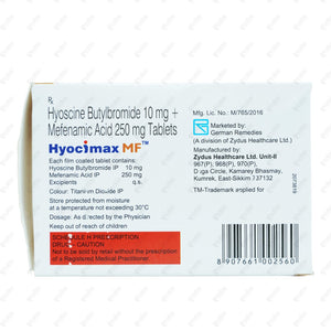Hyocimax MF Tablets 10's