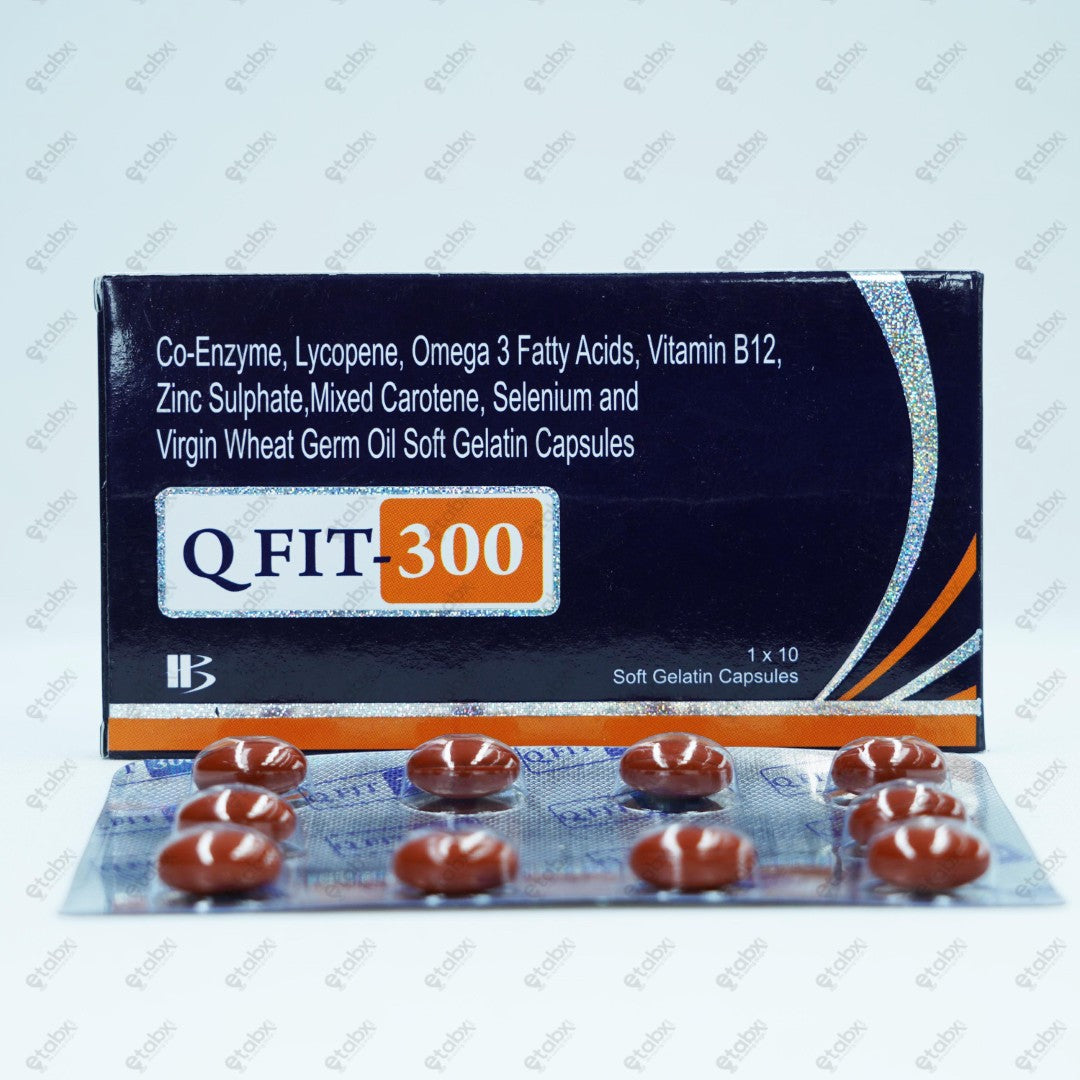 Q Fit 300mg Tablet 10's