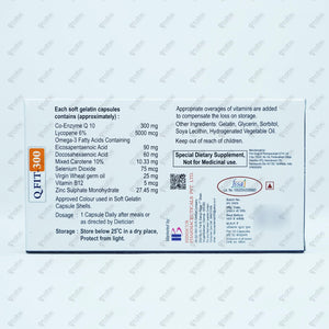 Q Fit 300mg Tablet 10's