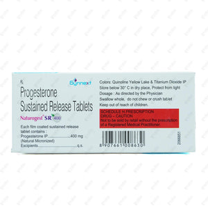 Naturogest SR 400mg Tablet 10's