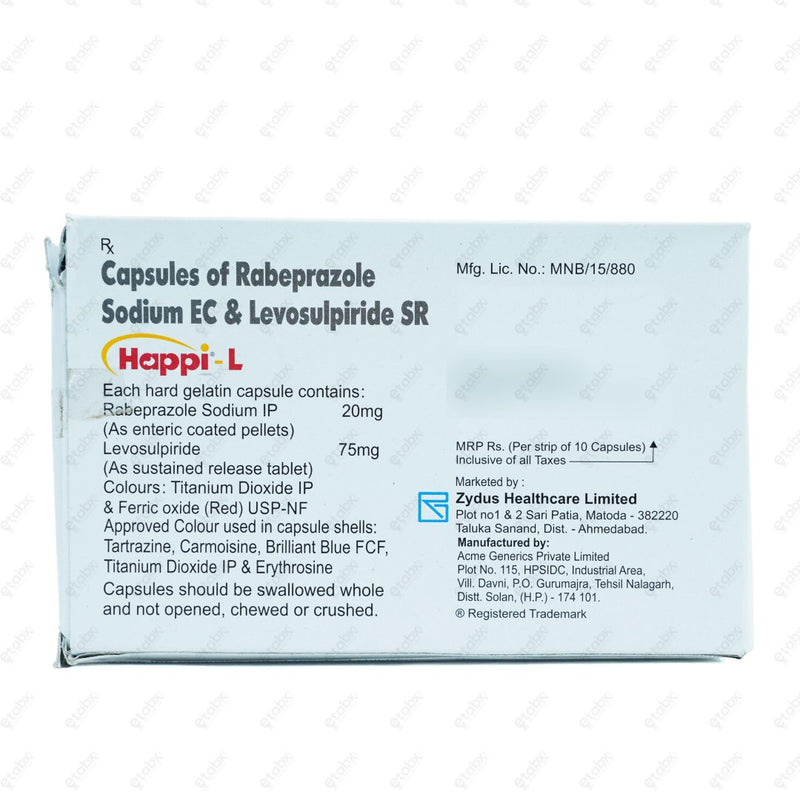 Happi L Capsule 10's