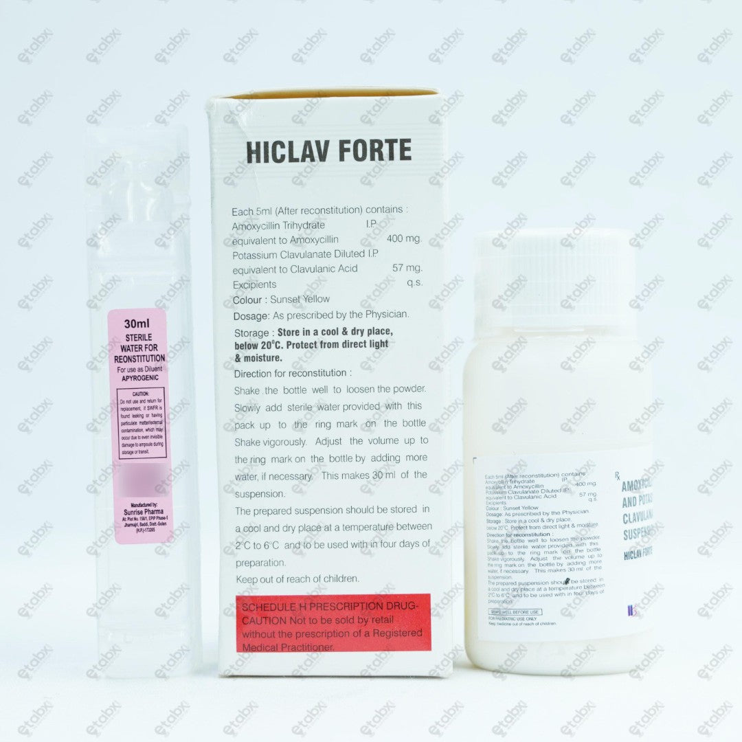 Hiclav Forte Dry Syrup 30ml
