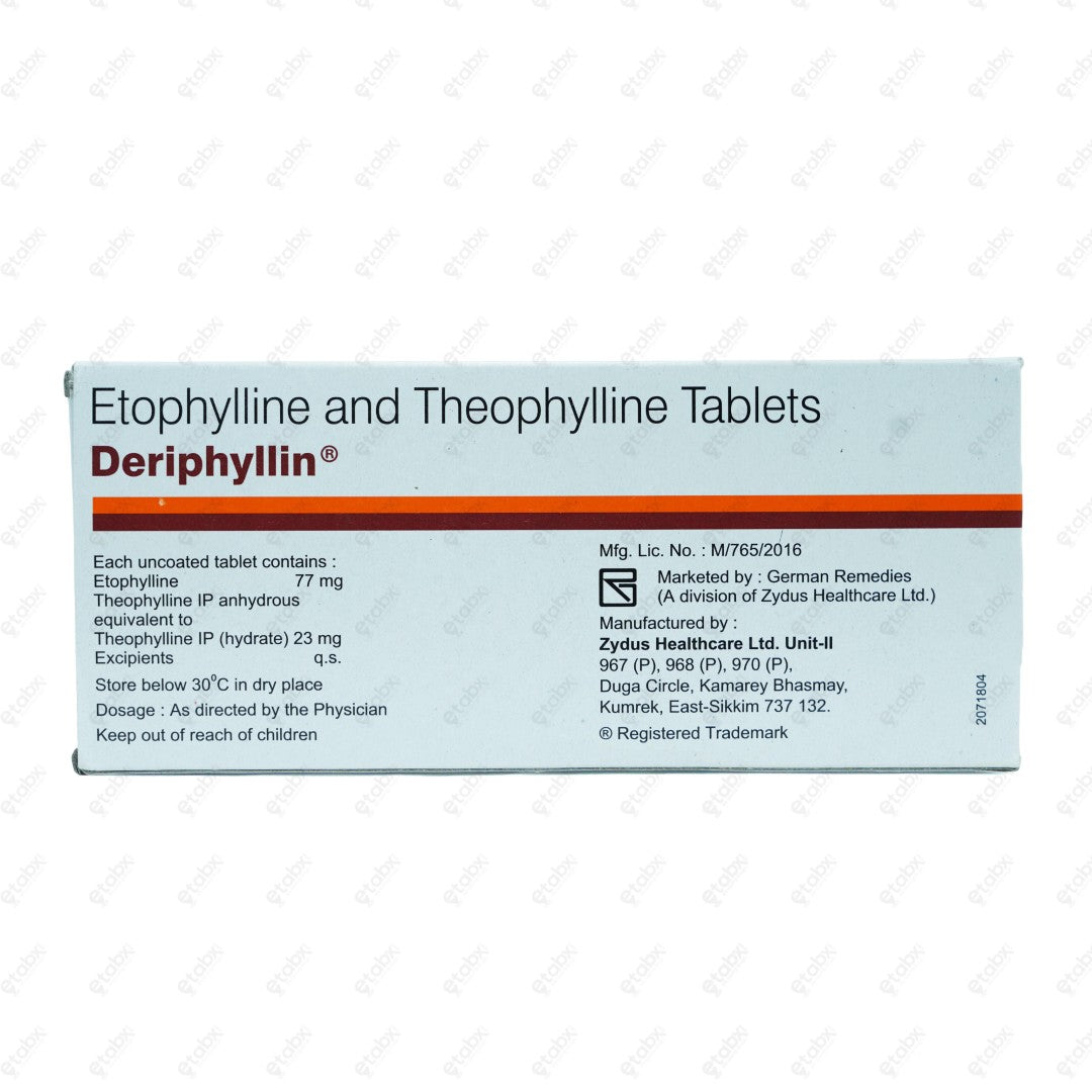 Deriphyllin Tablet 30's