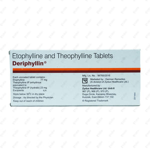 Deriphyllin Tablet 30's