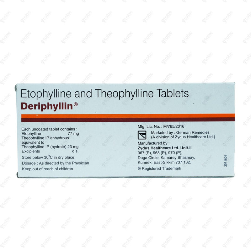 Deriphyllin Tablet 30's