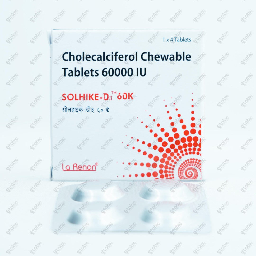 SOLHIKE D3 60K Tablet 4's