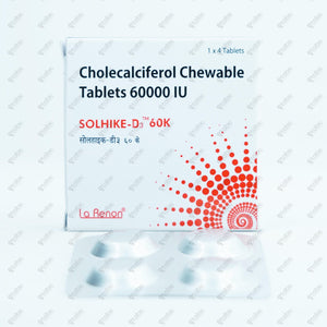 SOLHIKE D3 60K Tablet 4's