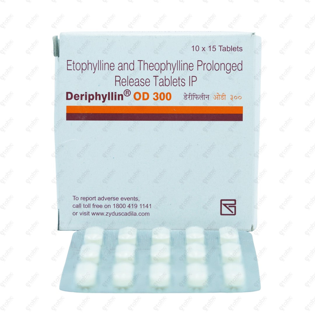 DERIPHYLLIN OD 300mg Tablet 15s
