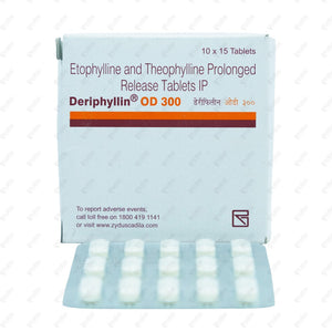 DERIPHYLLIN OD 300mg Tablet 15s