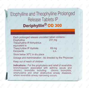 DERIPHYLLIN OD 300mg Tablet 15s
