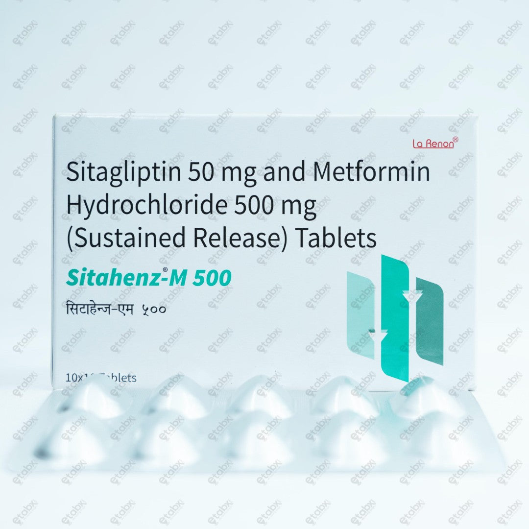 Sitahenz M 500mg Tablet 10's