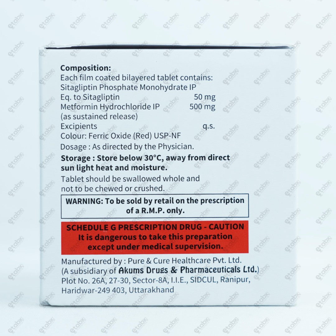 Sitahenz M 500mg Tablet 10's