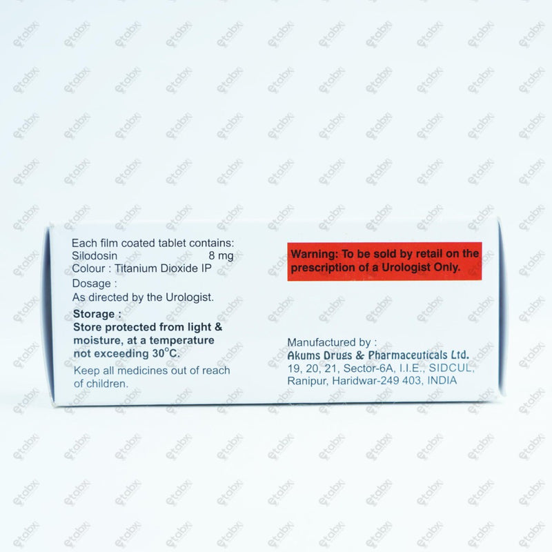 Silohigh 8mg Tablet 10's