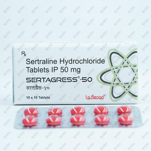 Sertagress 50mg Tablet 10's