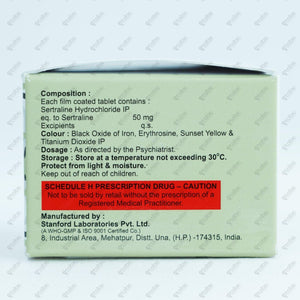 Sertagress 50mg Tablet 10's