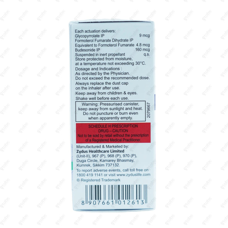 Forglyn Plus 120 Metered Doses Inhaler 1'S